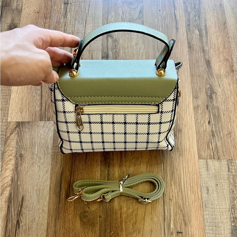 Plaid Pattern Handbag - Picture 3 of 3